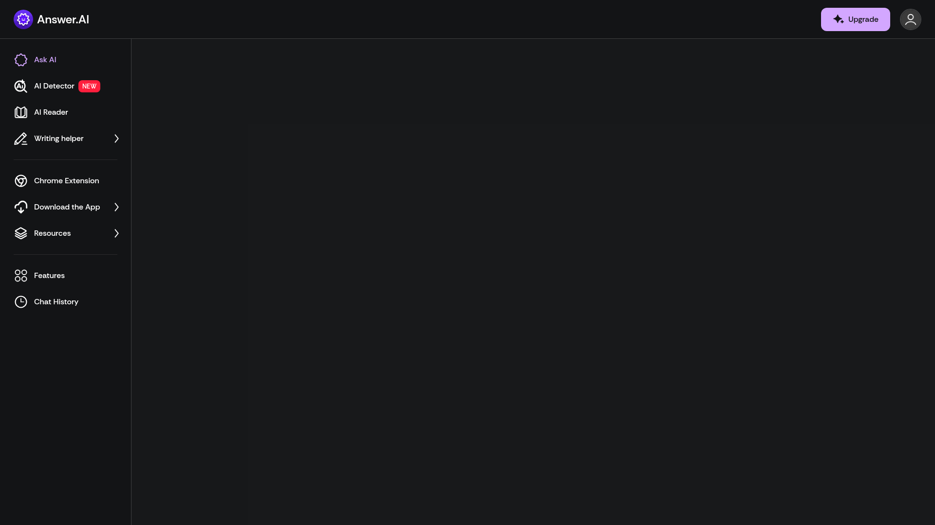 Logo Answer.AI, ferramenta de IA para produtividade