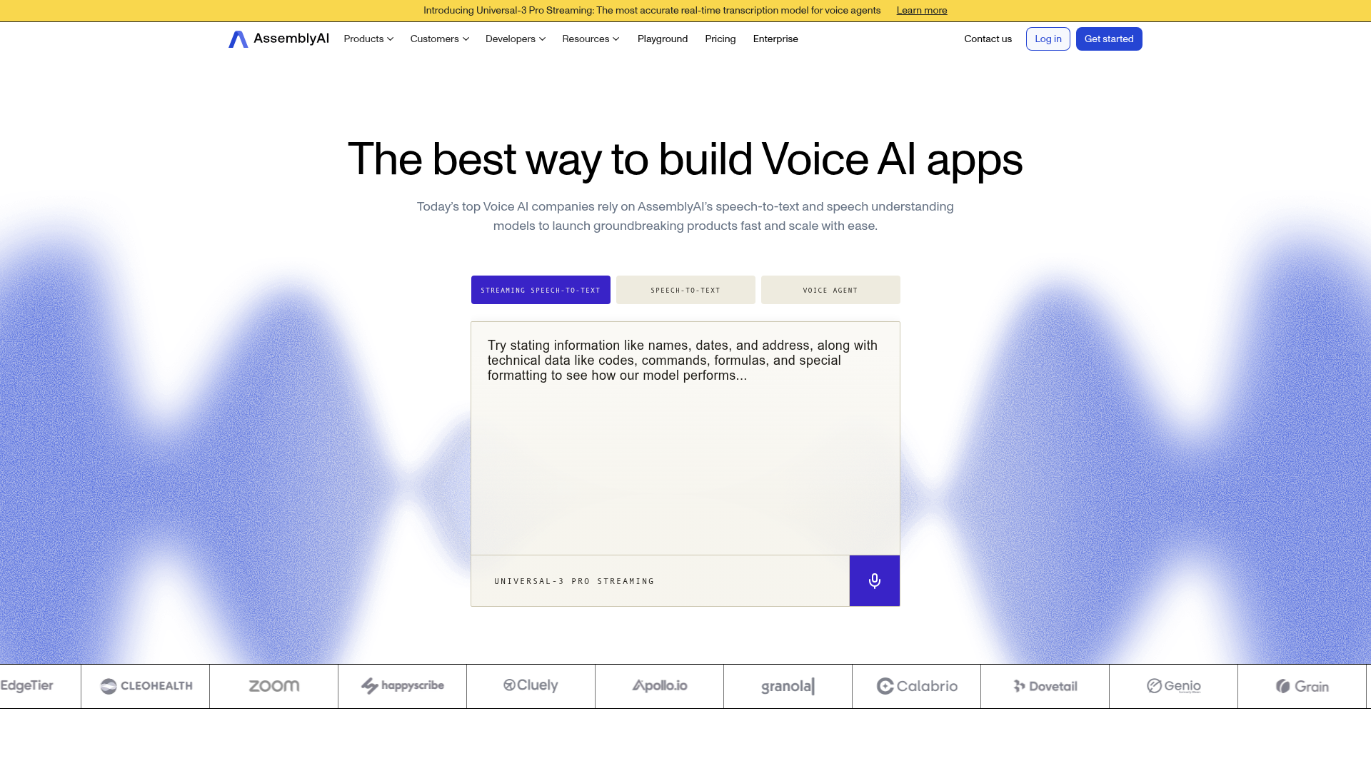 Logo AssemblyAI, ferramenta de IA para produtividade