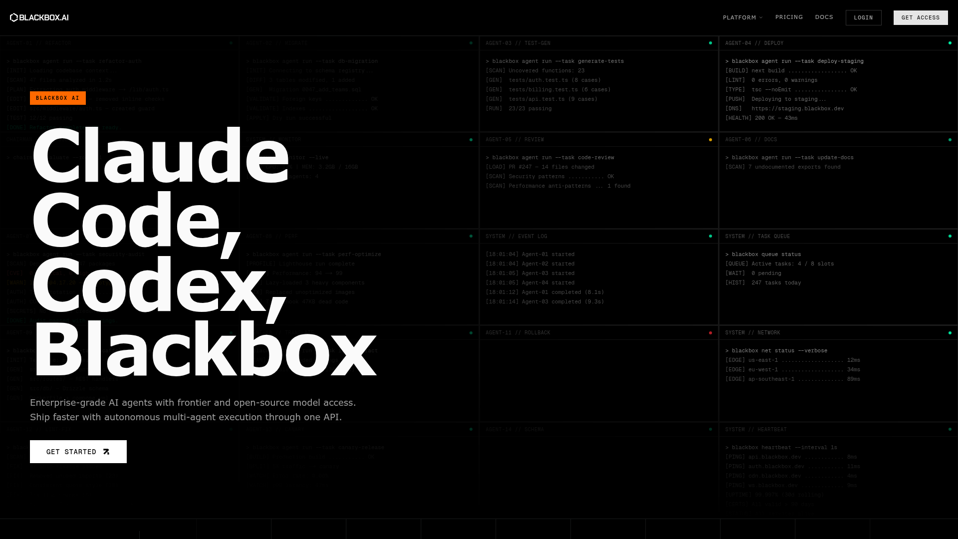 Logo Blackbox AI, ferramenta de IA para desenvolvimento de código