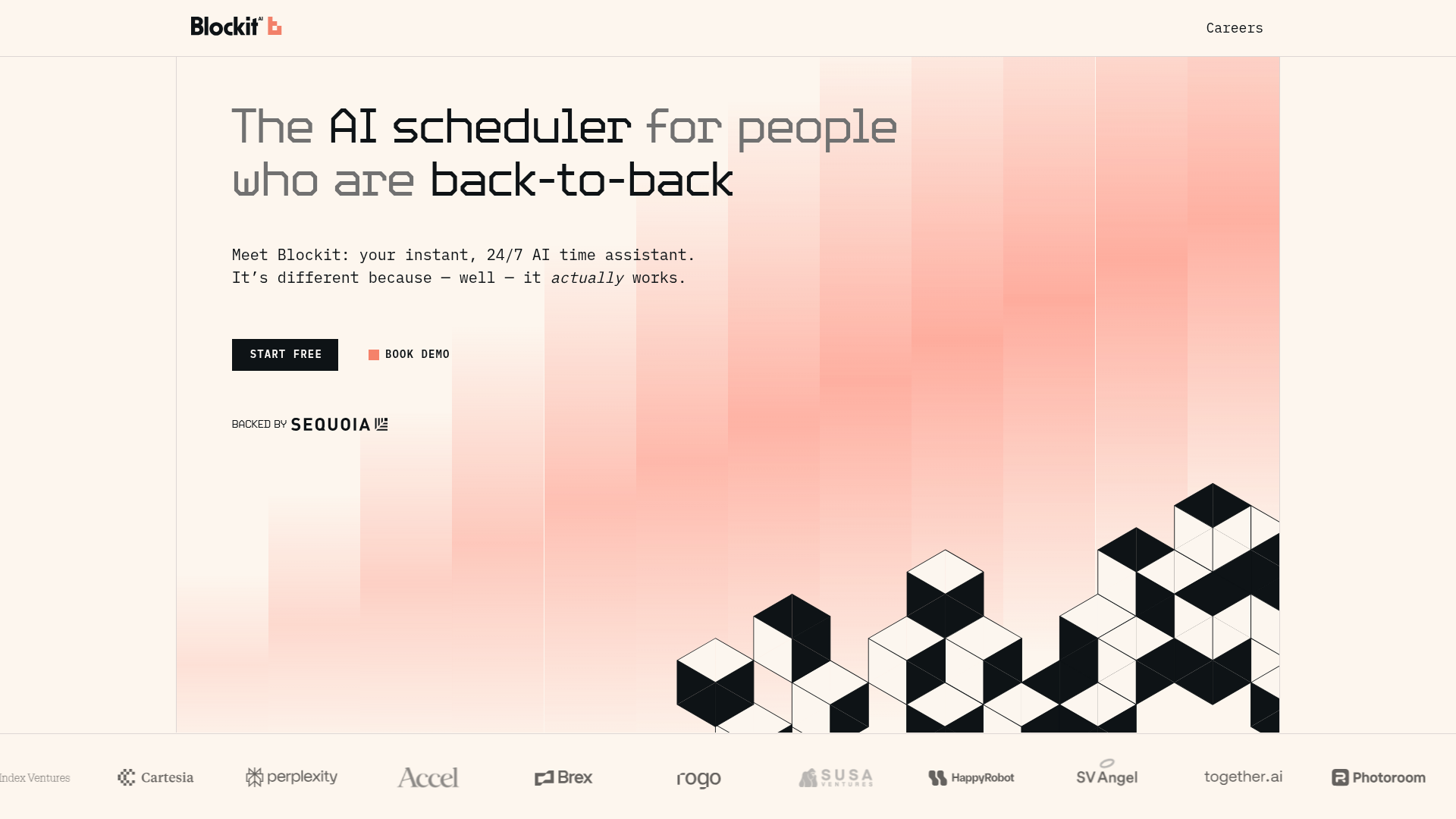 Logo Blockit, ferramenta de IA para produtividade
