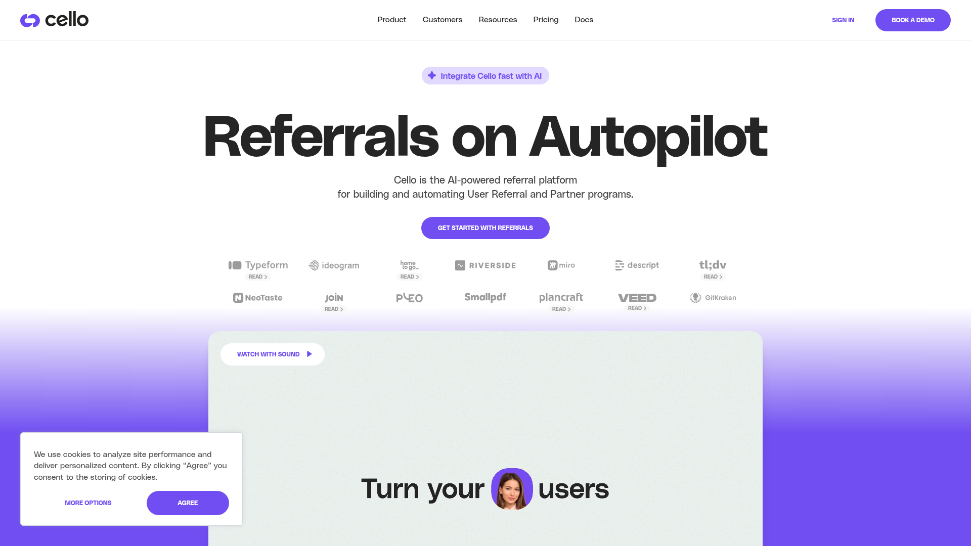 Logo Cello, ferramenta de IA para produtividade