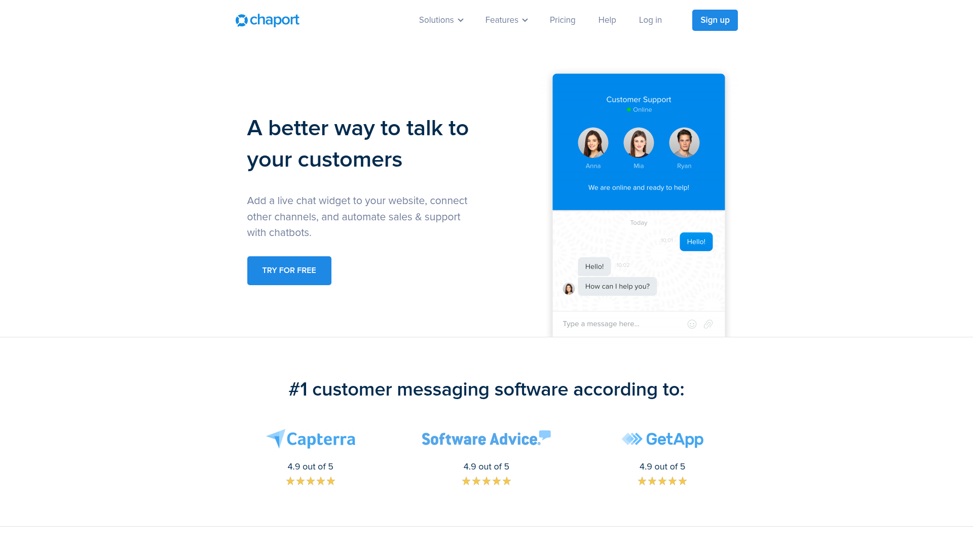 Logo Chaport, ferramenta de IA para chatbot