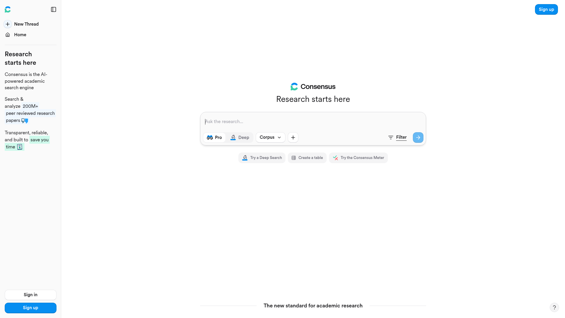 Logo Consensus, ferramenta de IA para produtividade