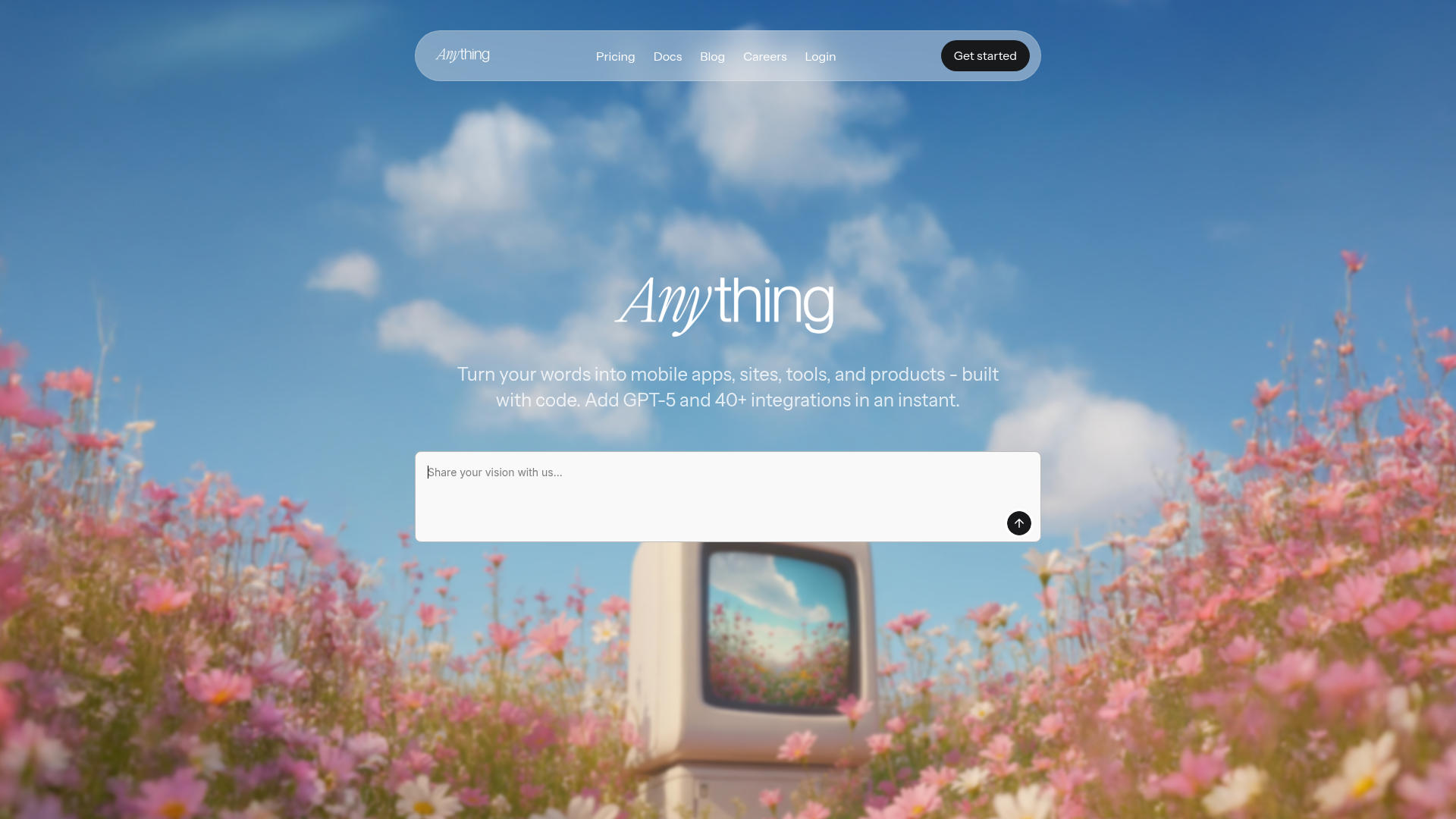 Logo Anything, ferramenta de IA para desenvolvimento de código