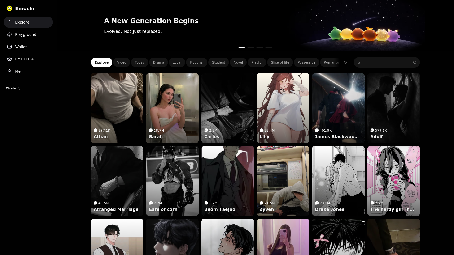 Logo Emocha, ferramenta de IA para chatbot