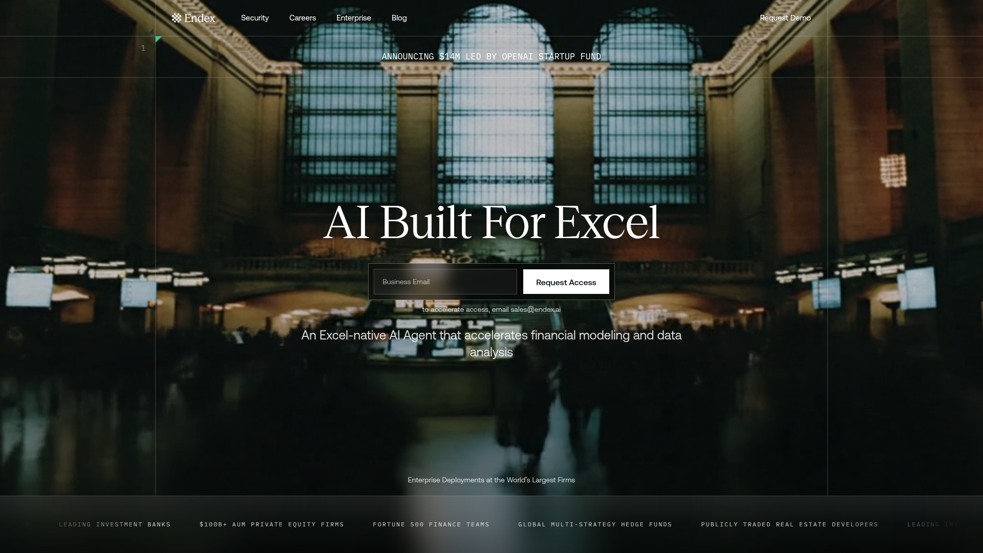 Logo Endex, ferramenta de IA para produtividade