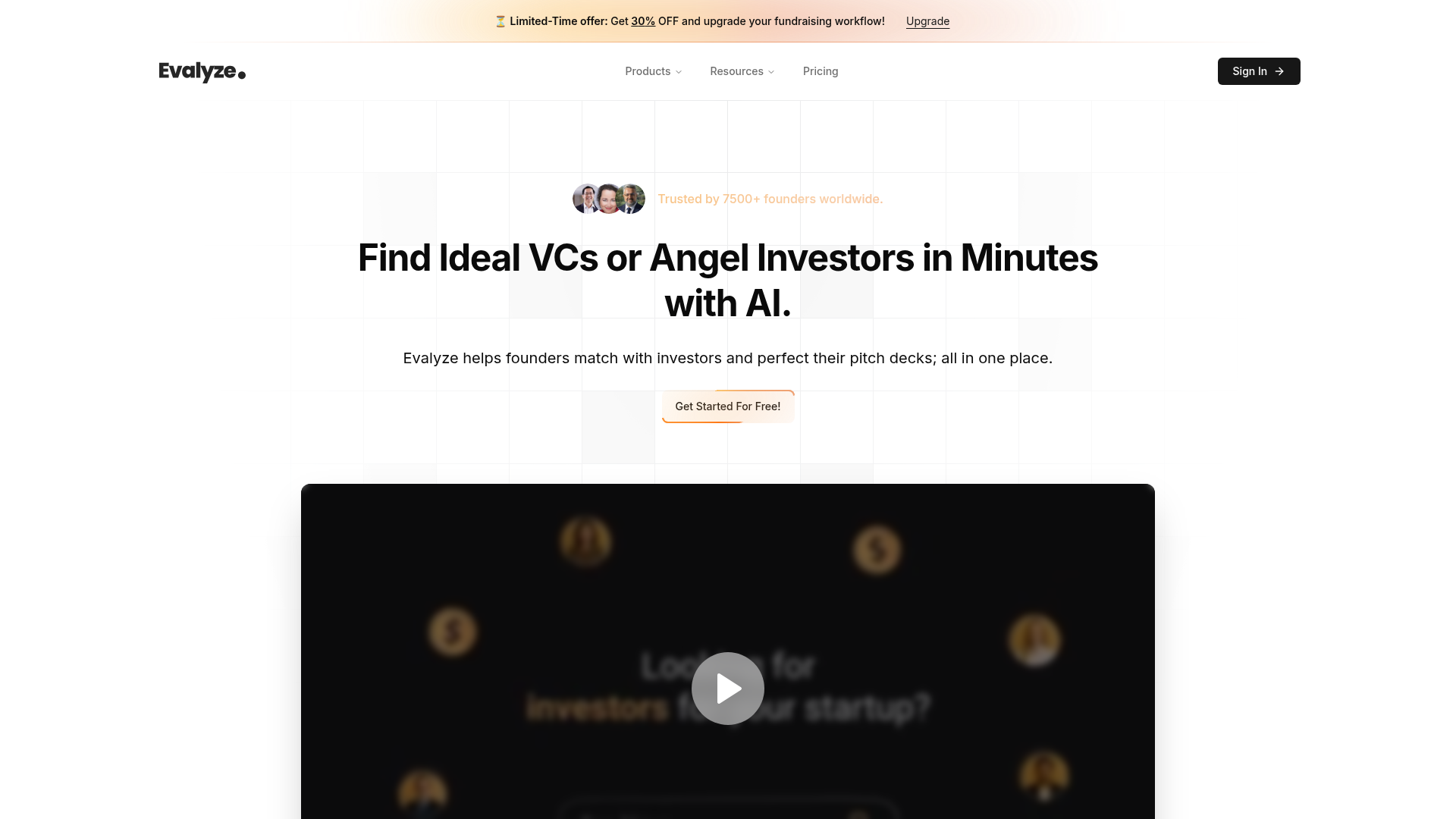 Logo Evalyze, ferramenta de IA para produtividade