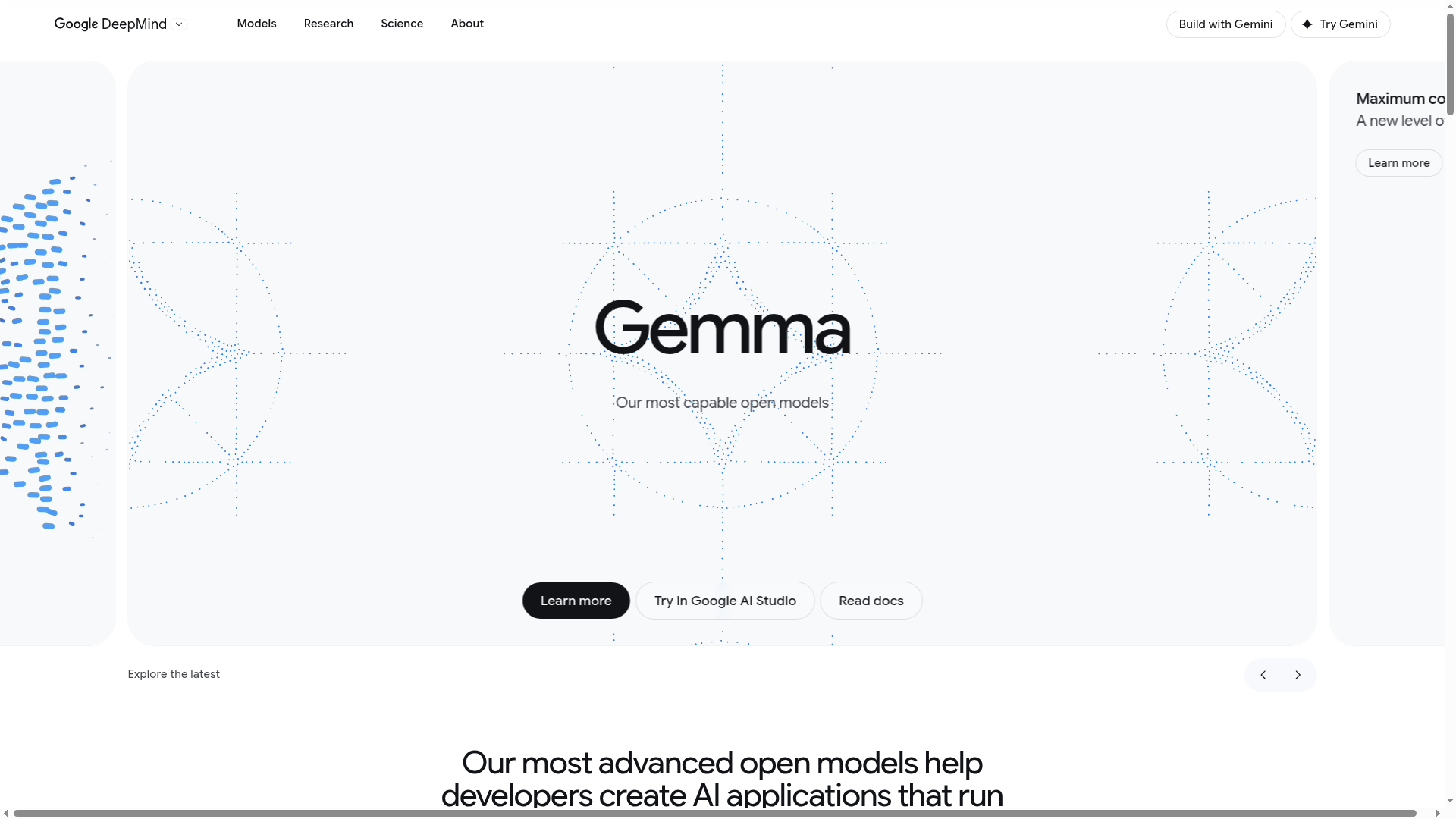 Logo Gemma, ferramenta de IA para linguagem natural