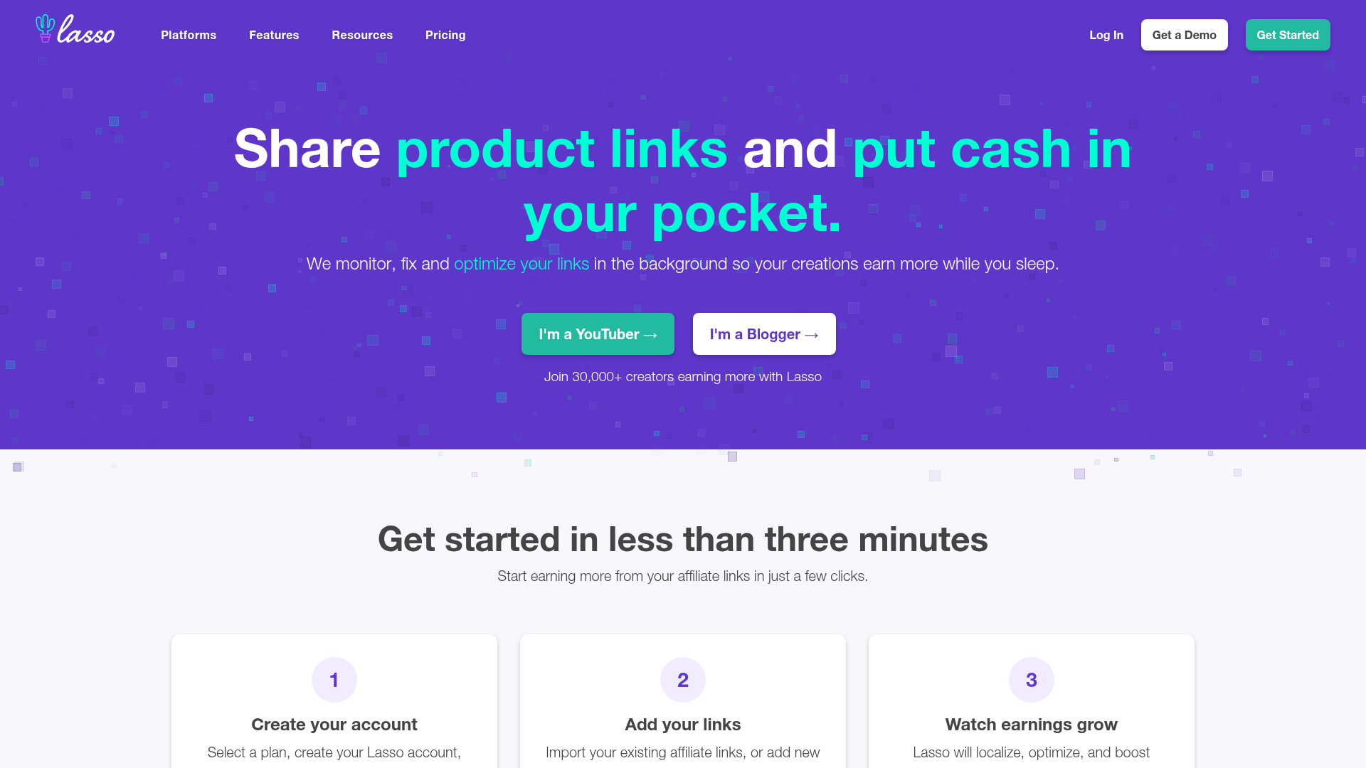 Logo Lasso, ferramenta de IA para produtividade