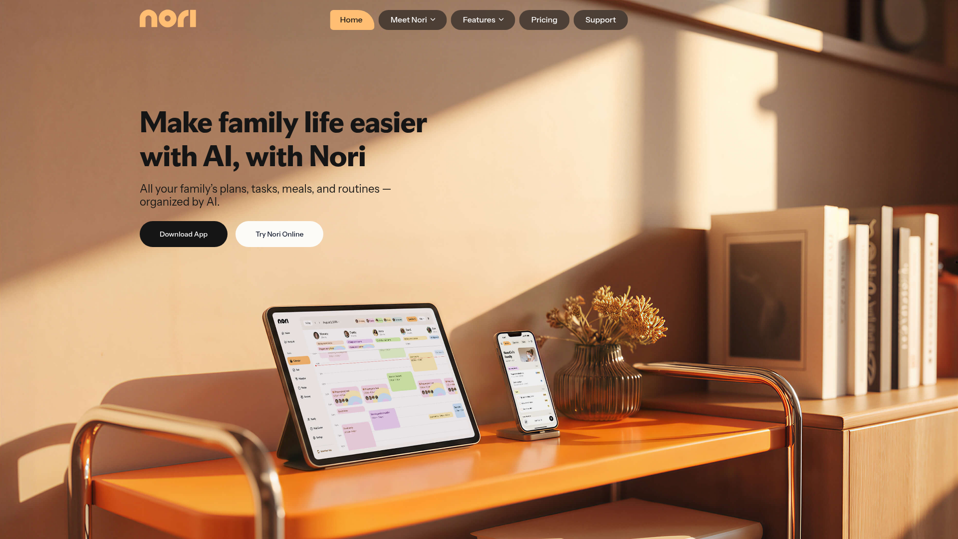 Logo Nori, ferramenta de IA para produtividade