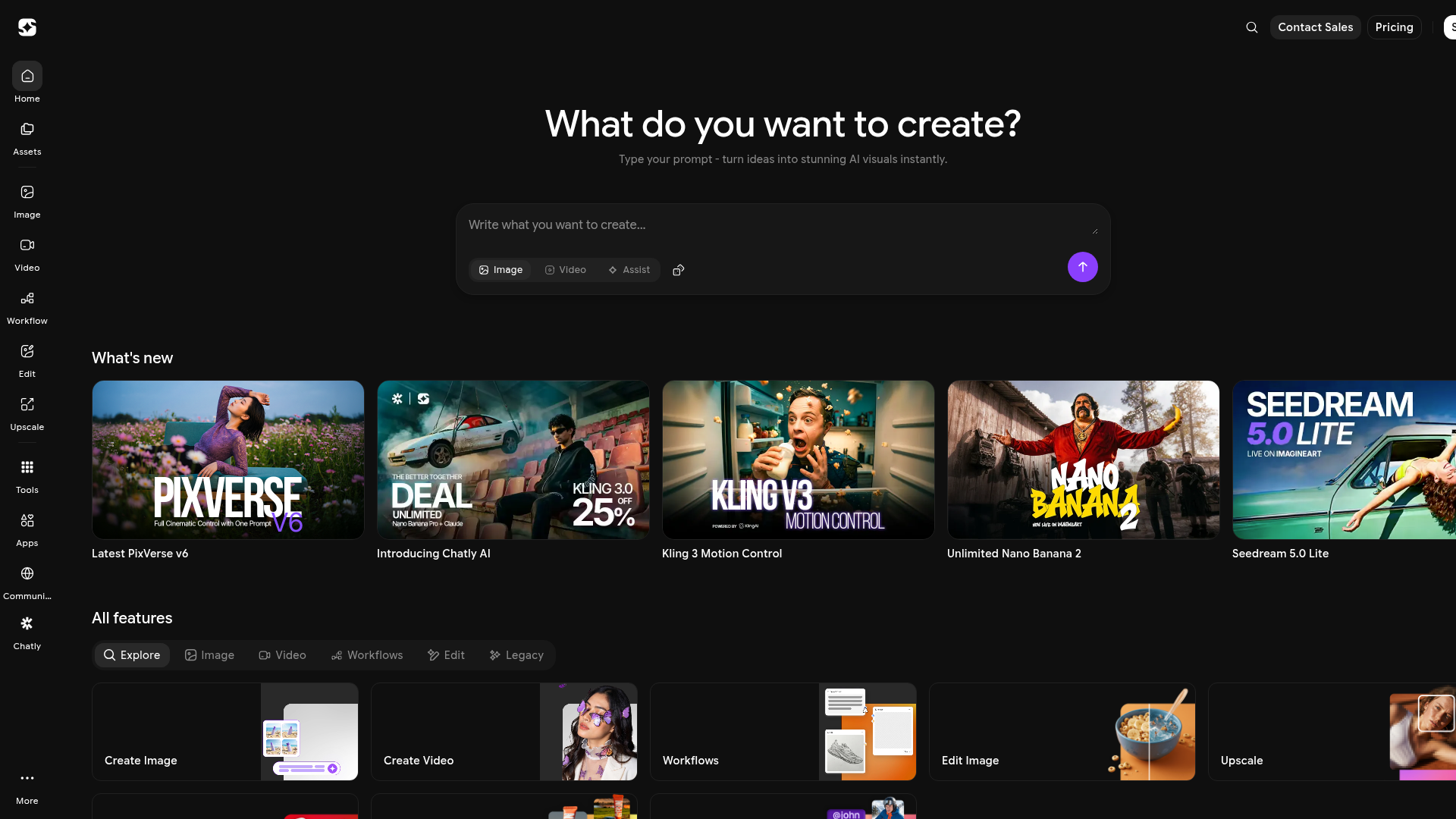 Logo Imagine.art, ferramenta de IA para geração de imagem