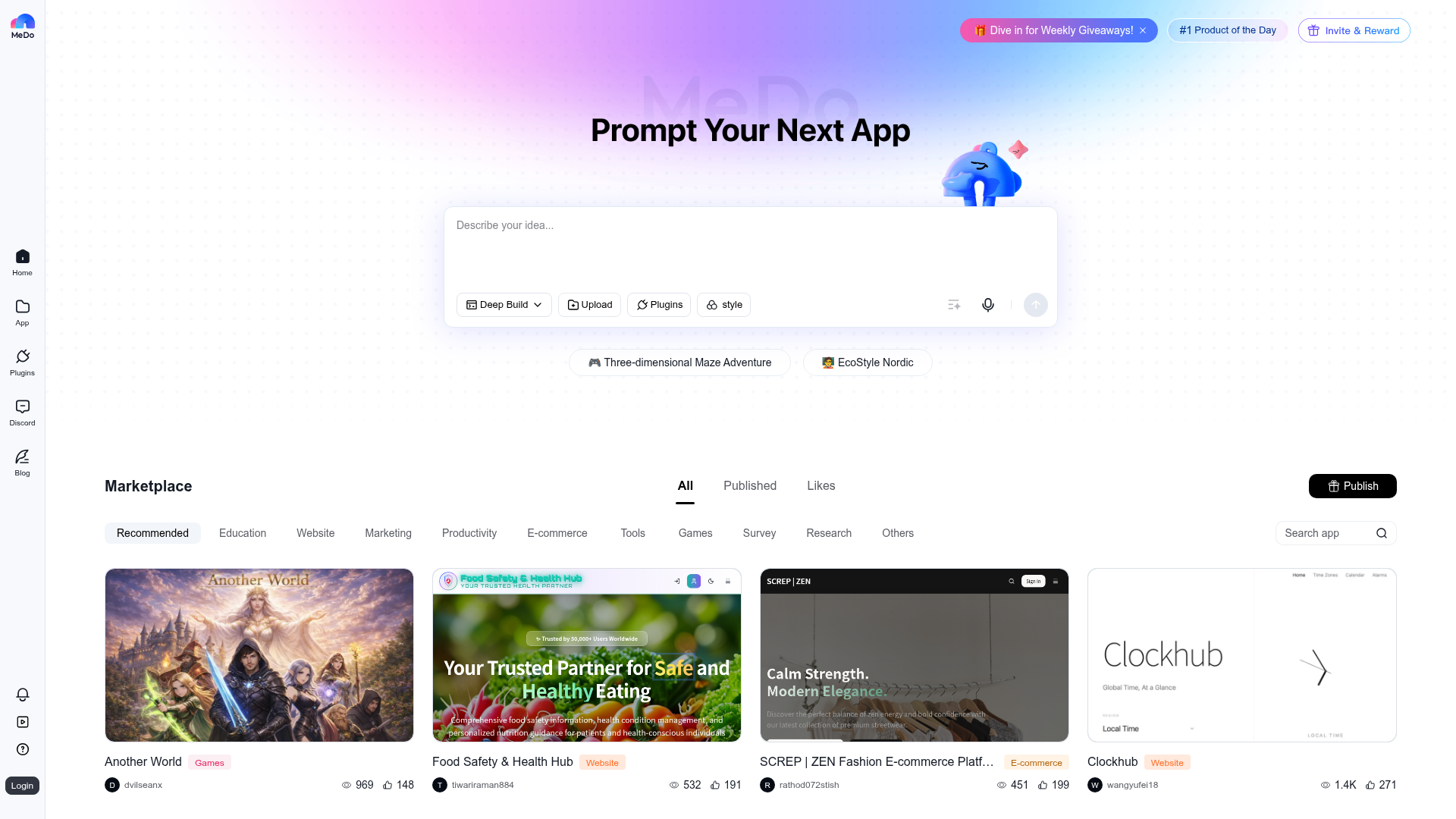 Logo Medo, ferramenta de IA para produtividade