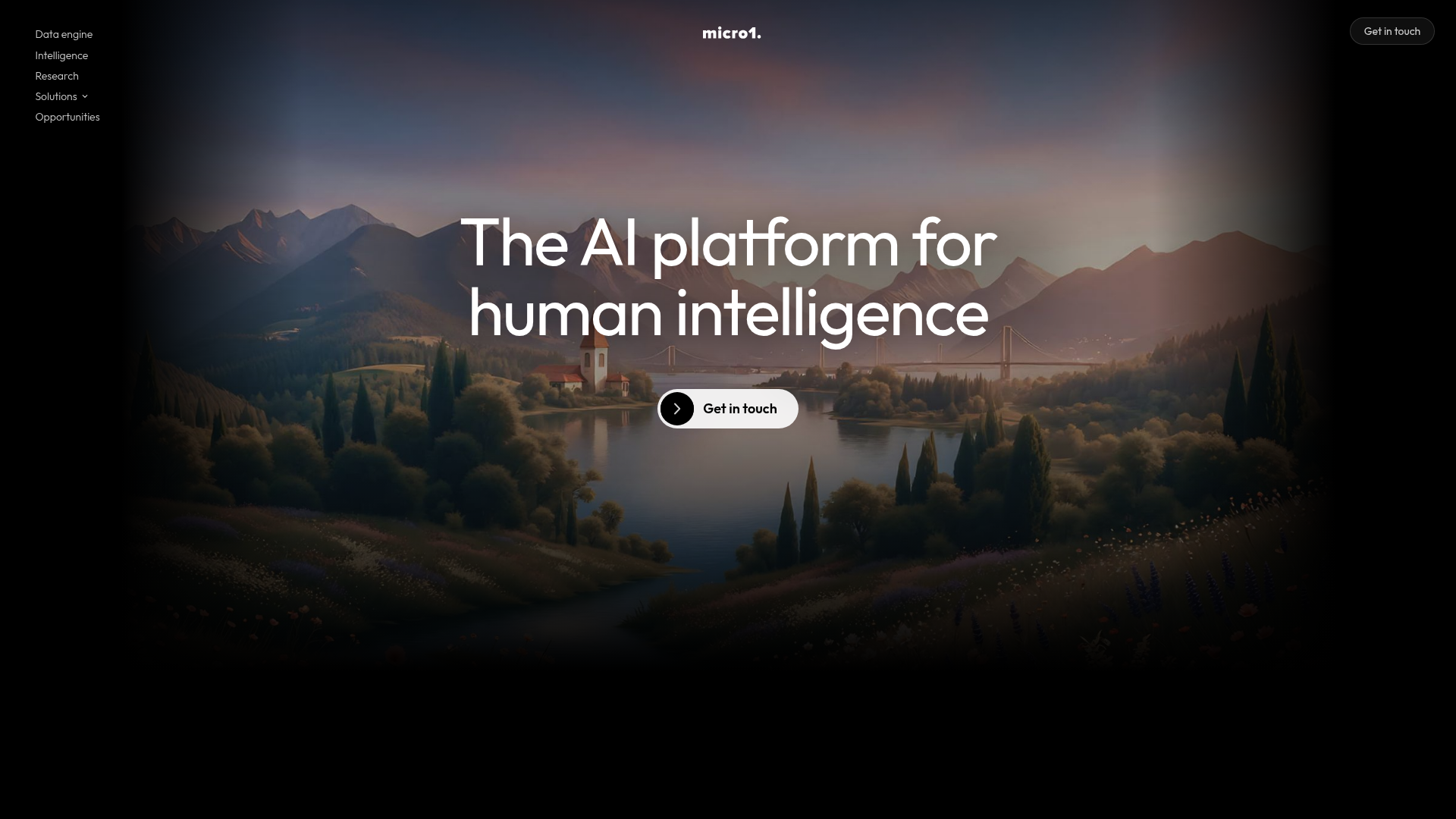 Logo micro1, ferramenta de IA para produtividade