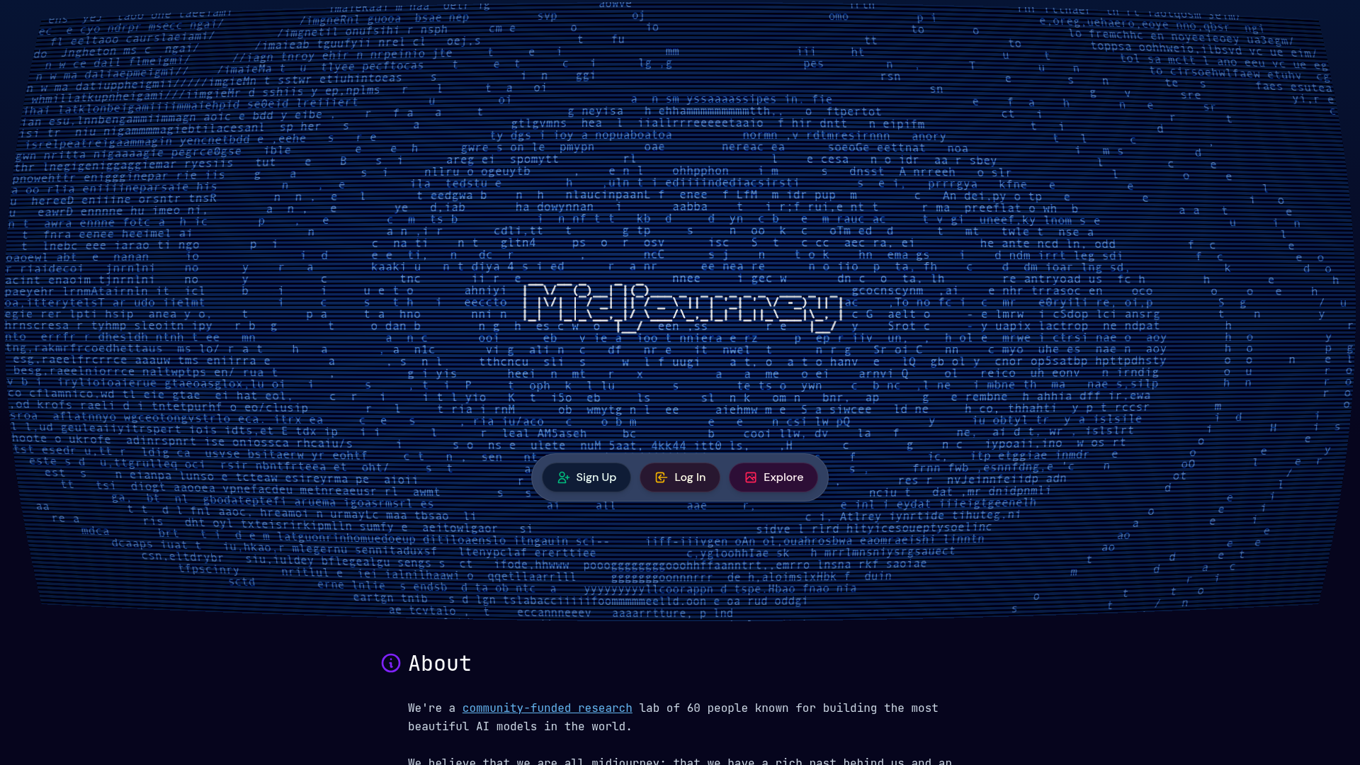 Logo Midjourney, ferramenta de IA para produtividade