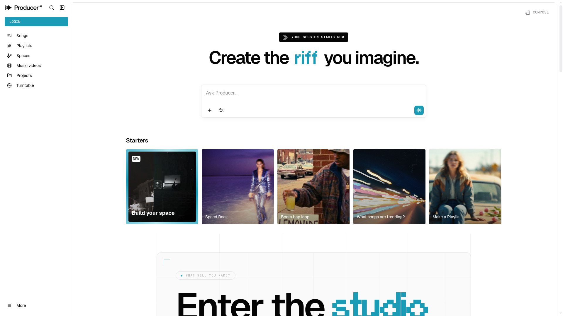 Logo PRODUCER, ferramenta de IA para produtividade