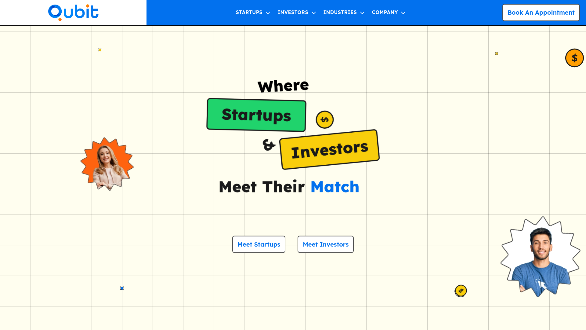 Logo Qubit Capital, ferramenta de IA para produtividade