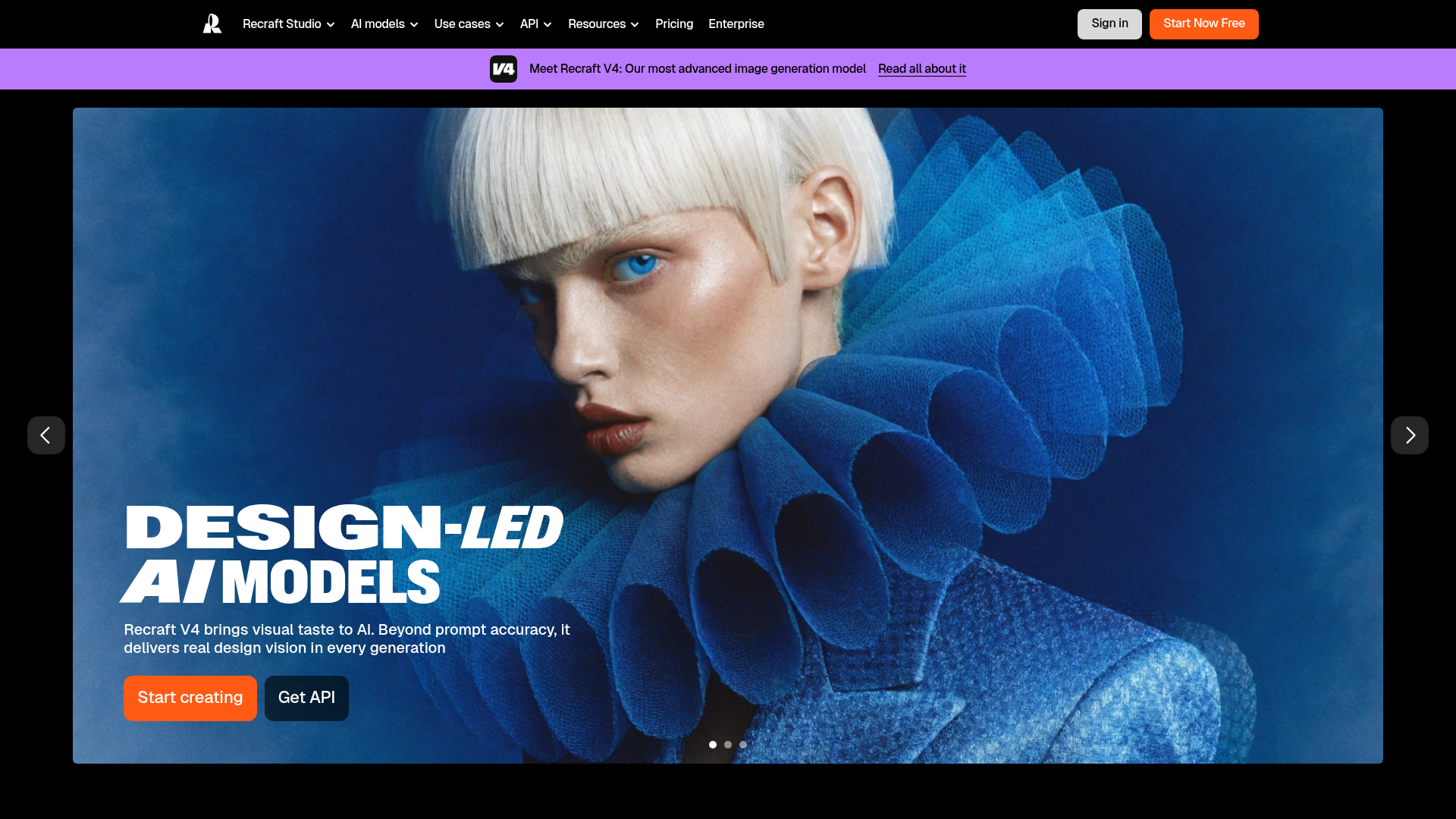 Logo Recraft, ferramenta de IA para produtividade