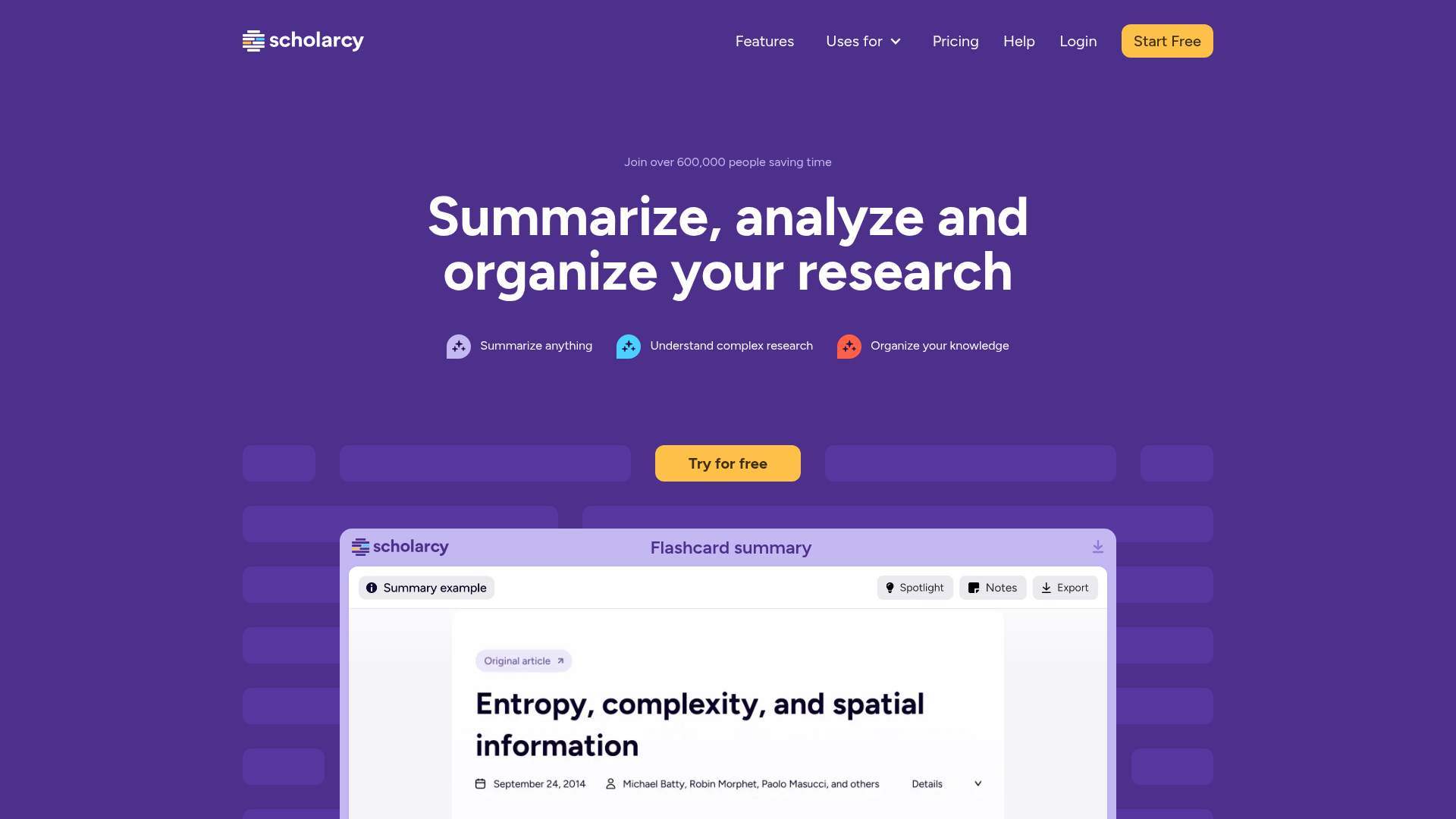 Logo Scholarcy, ferramenta de IA para produtividade
