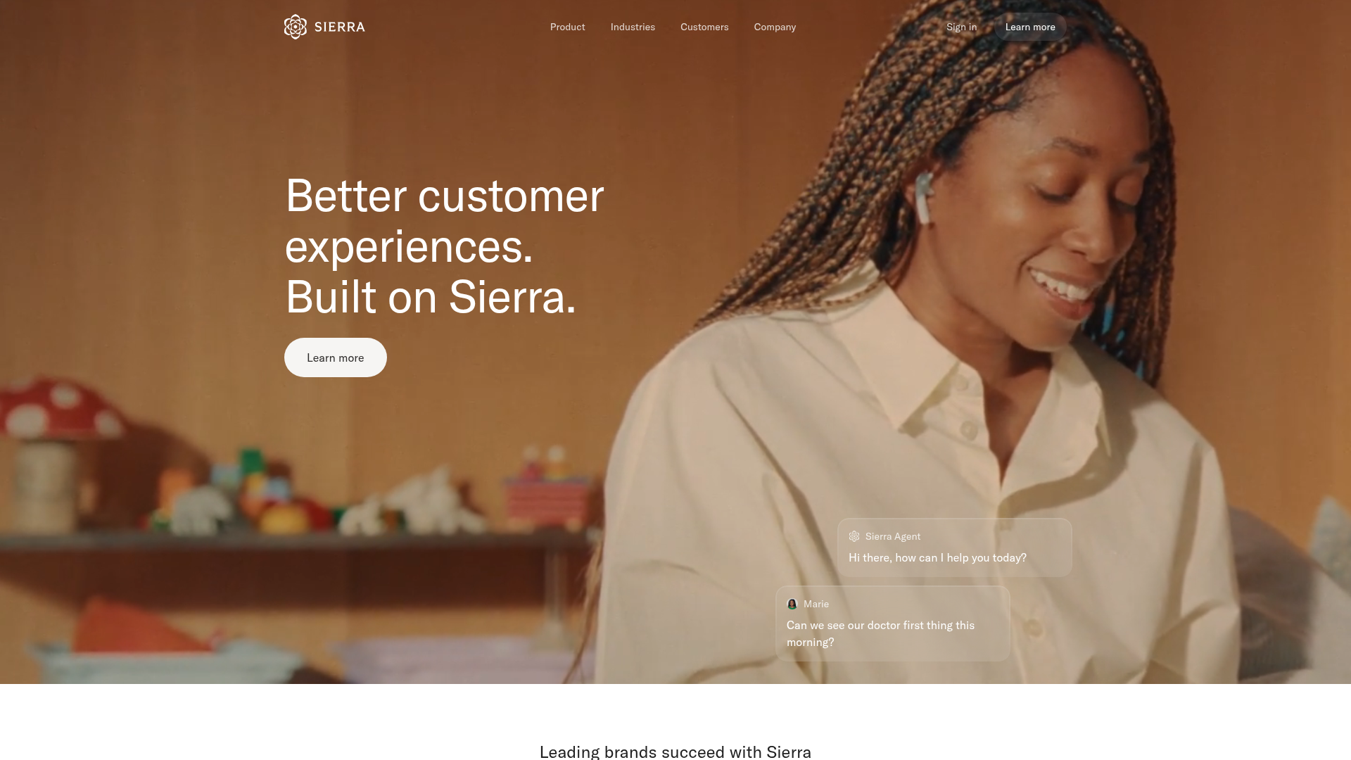 Logo Sierra, ferramenta de IA para produtividade