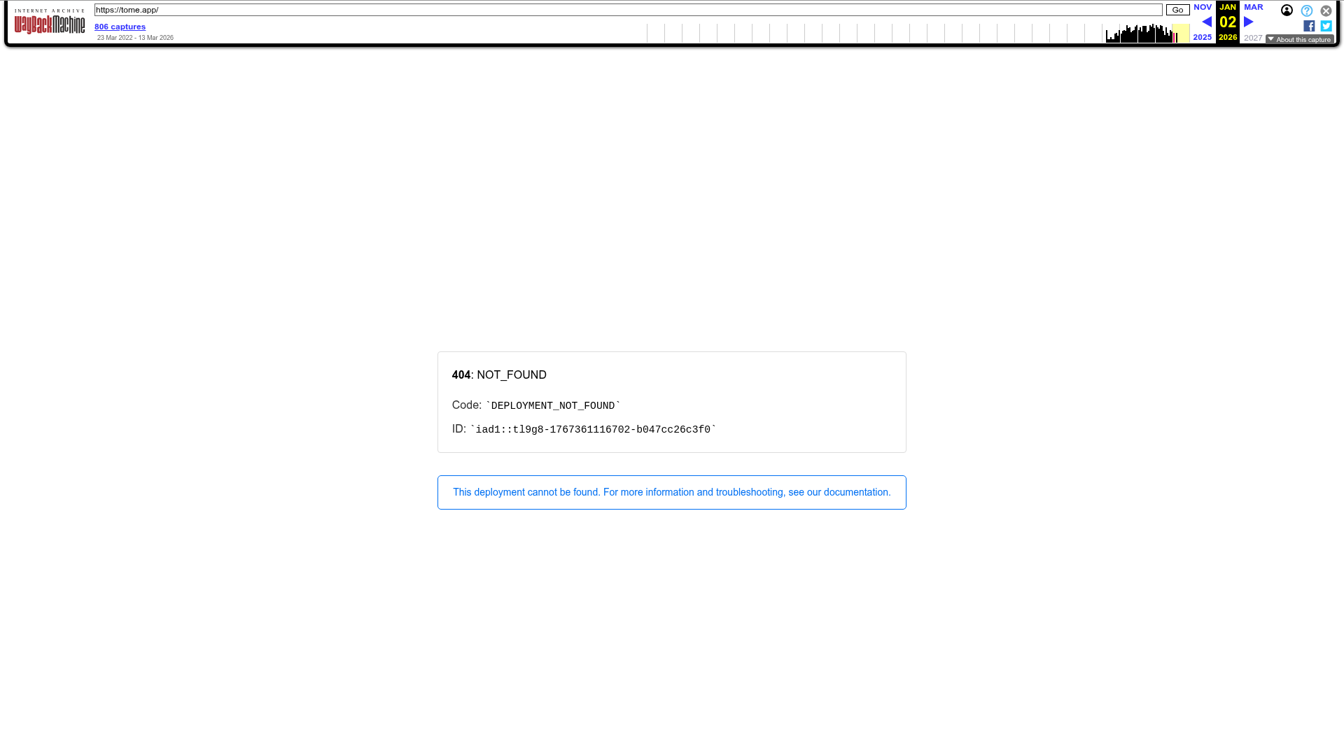 Logo Tome, ferramenta de IA para produtividade