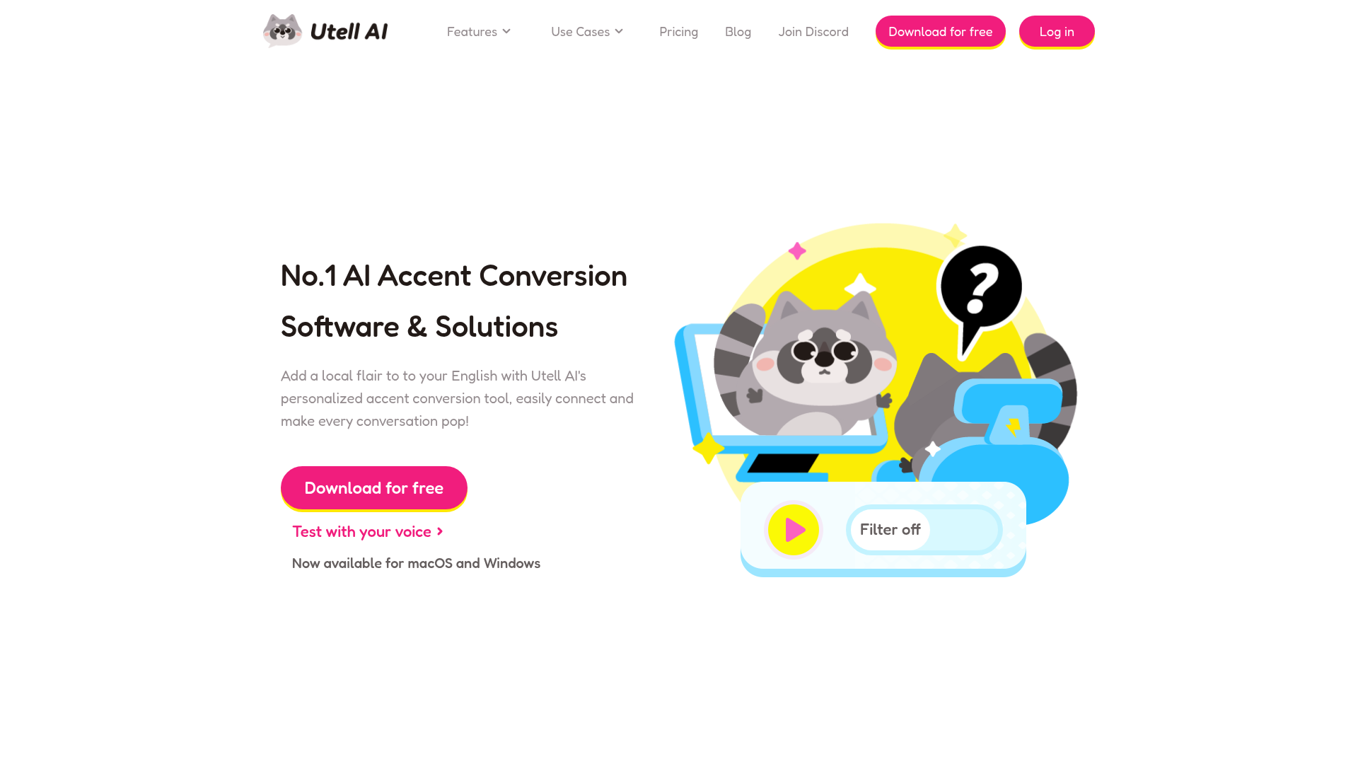 Logo Utell AI, ferramenta de IA para síntese de voz