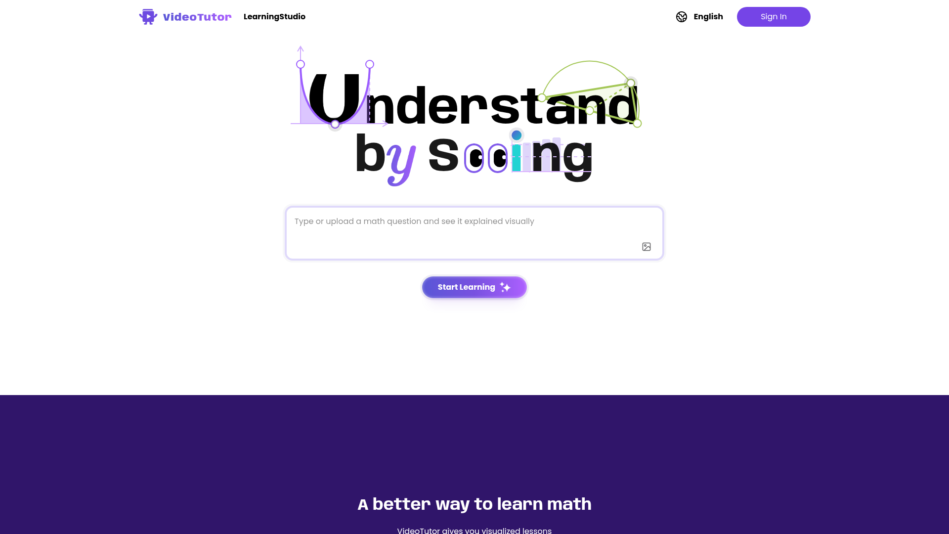 Logo VideoTutor, ferramenta de IA para produtividade