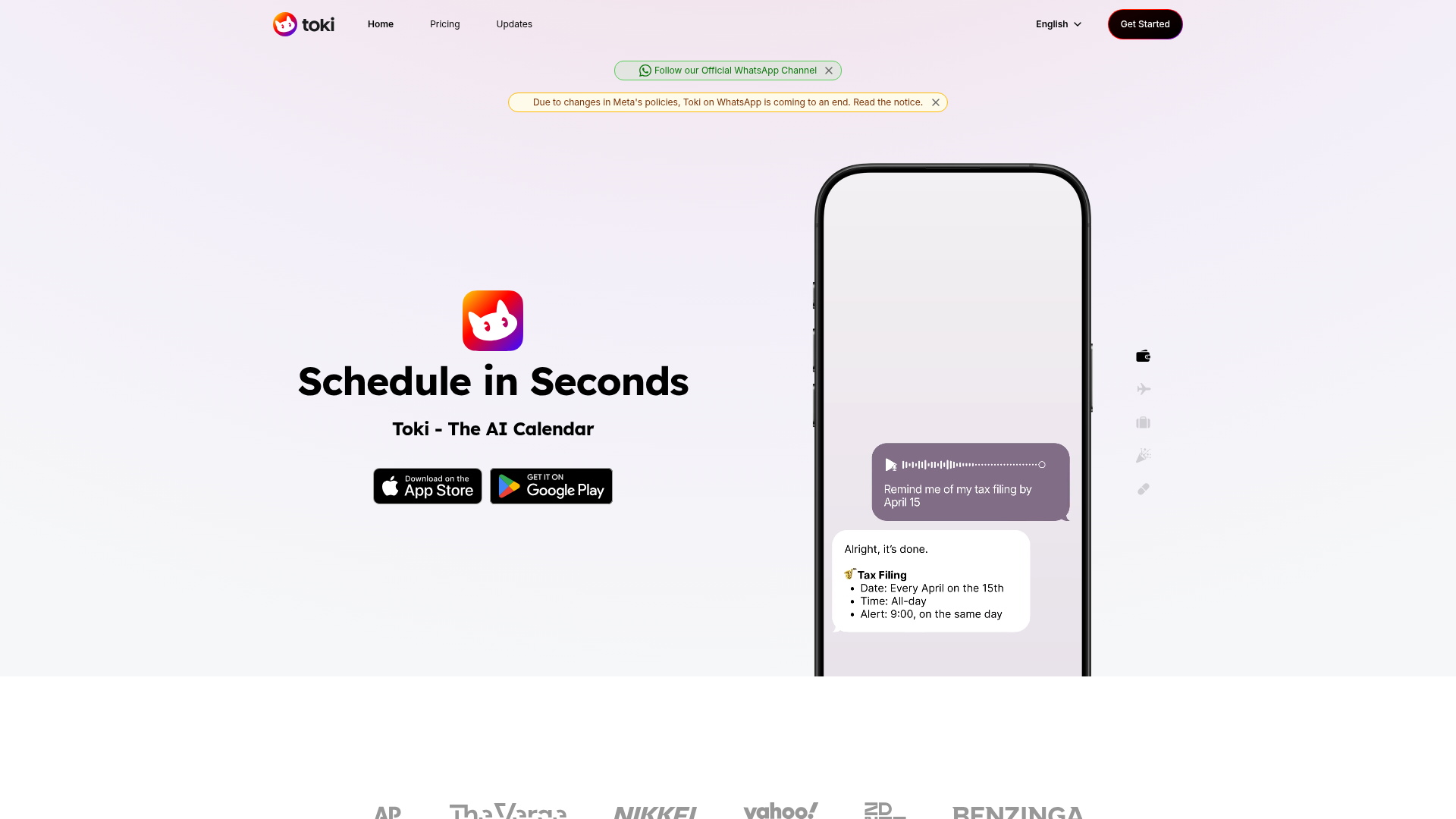 Logo Toki, ferramenta de IA para produtividade