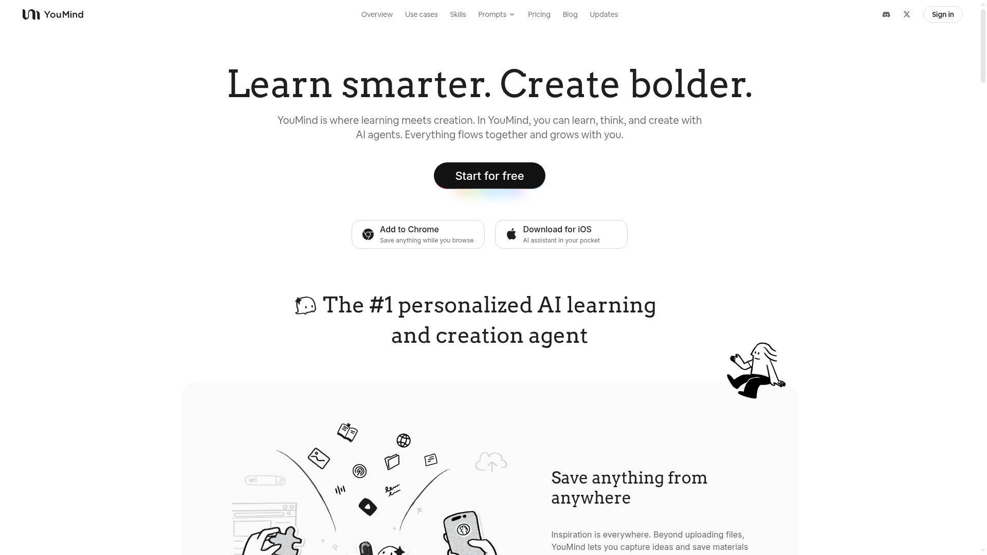 Logo YouMind, ferramenta de IA para produtividade